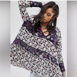 Free People Isabelle Oversized Blouse